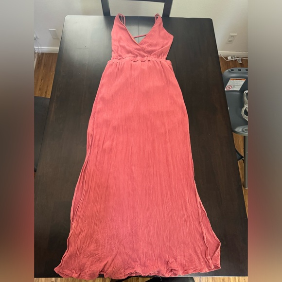 Lulus Lost in Paradise Rusty Rose Maxi Dress - Picture 5 of 9